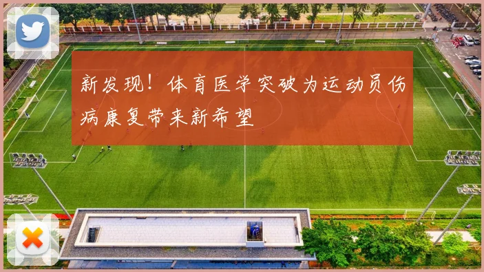 新发现!体育医学突破为运动员伤病康复带来新希望