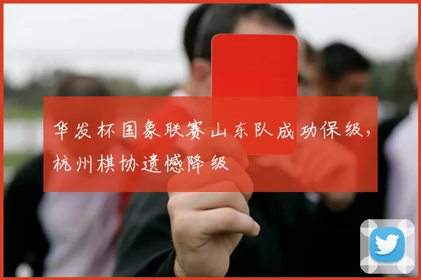 华发杯国象联赛山东队成功保级，杭州棋协遗憾降级